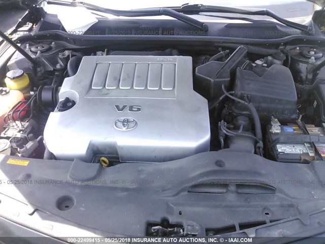 4T1BK46K27U037388 - 2007 TOYOTA CAMRY NEW GENERAT LE/XLE/SE BLACK photo 10