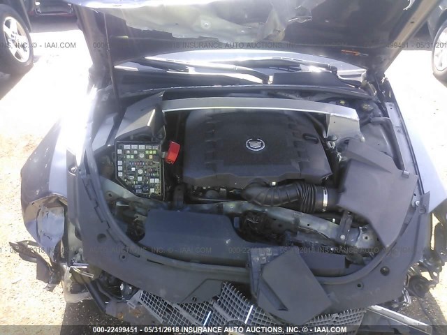 1G6DL1ED9B0158806 - 2011 CADILLAC CTS PERFORMANCE COLLECTION Серый фото 10