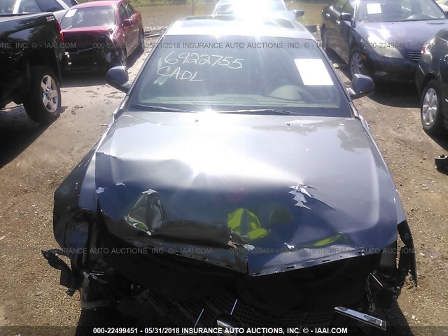 1G6DL1ED9B0158806 - 2011 CADILLAC CTS PERFORMANCE COLLECTION Серый фото 8
