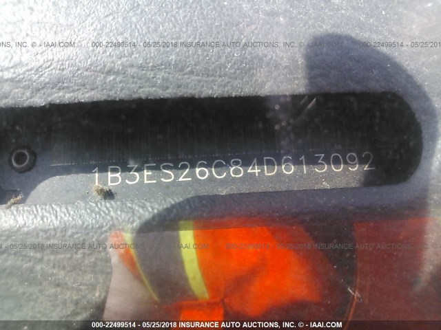 1B3ES26C84D613092 - 2004 DODGE NEON SE RED photo 9