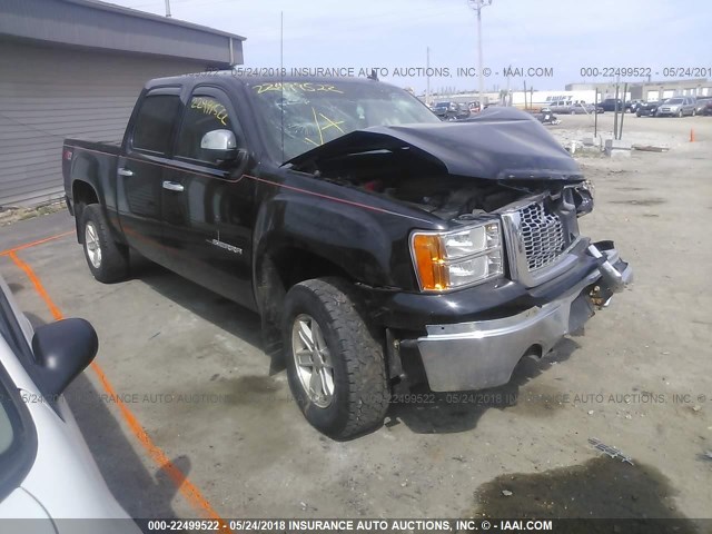 3GTP2VE76CG214180 - 2012 GMC SIERRA K1500 SLE BLACK photo 1