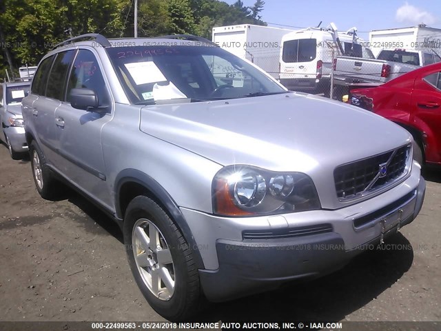 YV1CM59H441048733 - 2004 VOLVO XC90 SILVER photo 1