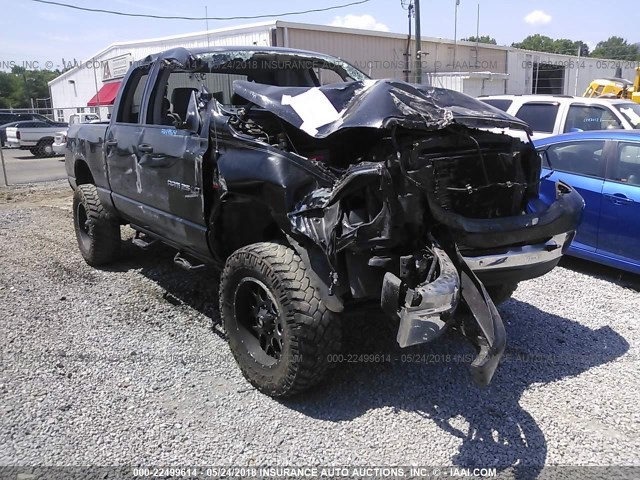 3D7KS28C86G103528 - 2006 DODGE RAM 2500 ST/SLT/LARAMIE შავი ფოტო 1