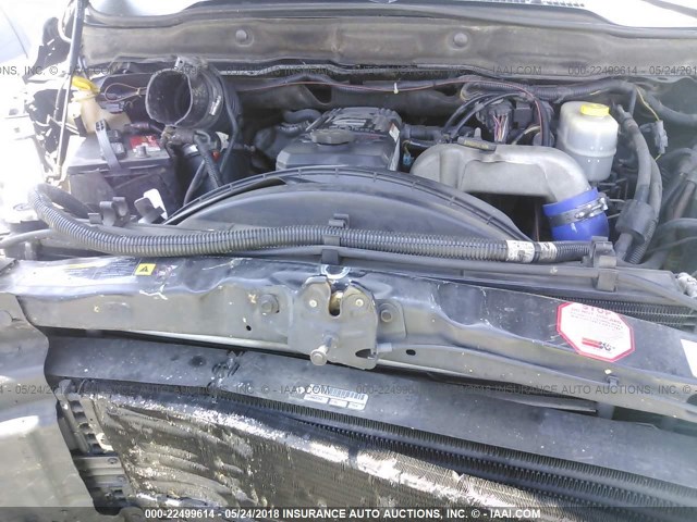 3D7KS28C86G103528 - 2006 DODGE RAM 2500 ST/SLT/LARAMIE შავი ფოტო 10