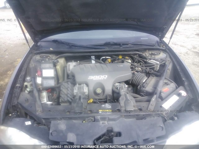 2G1WX15K829333151 - 2002 CHEVROLET MONTE CARLO SS 黑色 照片 10