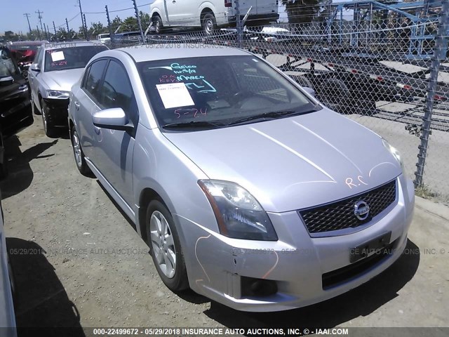 3N1AB6AP0AL618312 - 2010 NISSAN SENTRA 2.0/2.0S/SR/2.0SL SILVER photo 1