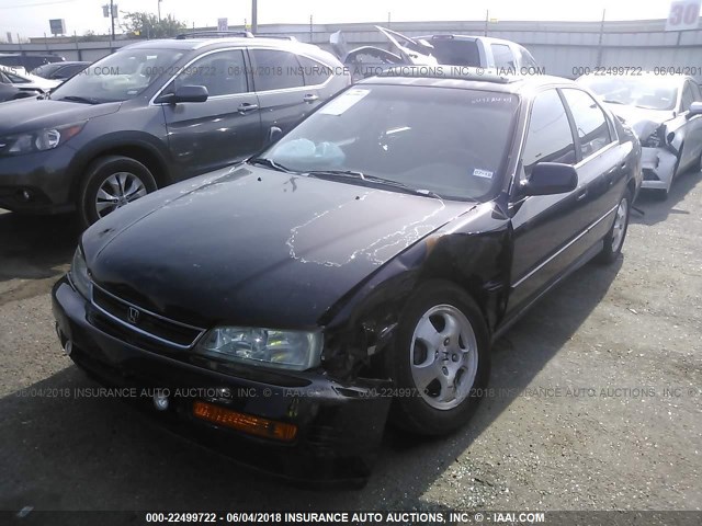 1HGCD5601VA251666 - 1997 HONDA ACCORD SE BURGUNDY photo 2