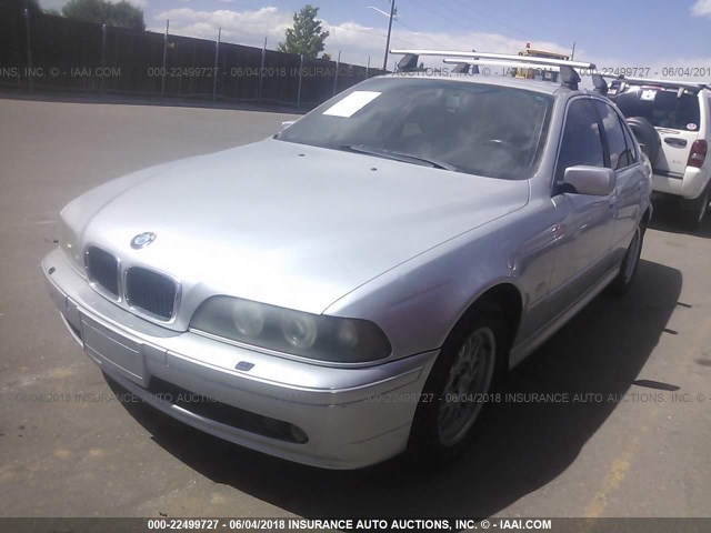 WBADT43472GY97808 - 2002 BMW 525 I AUTOMATIC SILVER photo 2