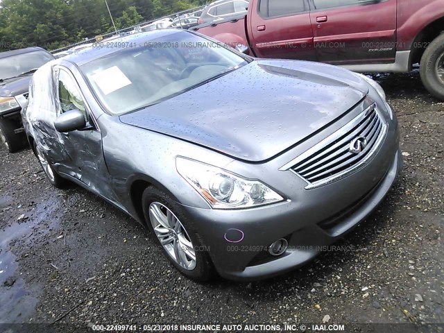 JN1DV6AP3CM812202 - 2012 INFINITI G25 JOURNEY SILVER photo 1