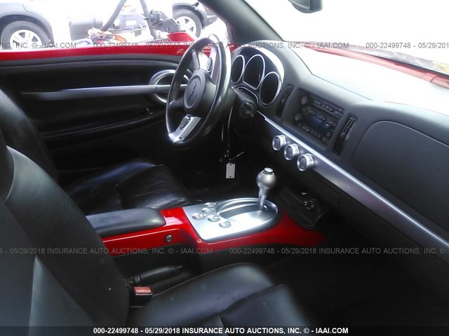 1GCES14P33B103113 - 2003 CHEVROLET SSR 红色 照片 5
