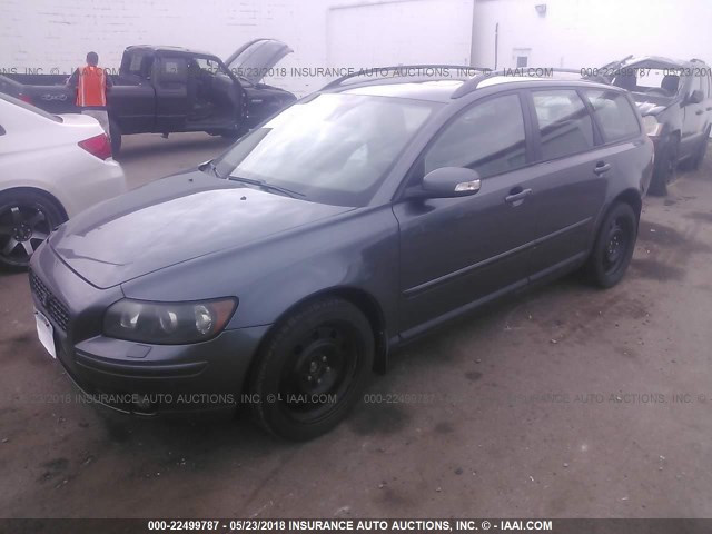 YV1MJ682172332108 - 2007 VOLVO V50 T5 GRAY photo 2