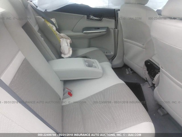 4T1BD1FK6CU014988 - 2012 TOYOTA CAMRY HYBRID/LE/XLE 蓝色 照片 8