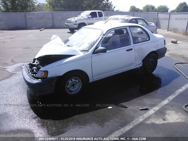 JT2EL46B9N0243660 - 1992 TOYOTA TERCEL STD WHITE photo 2