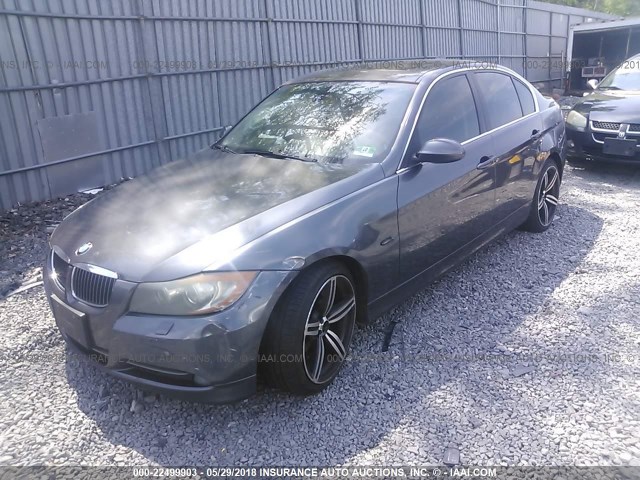 WBAVD33536KV66649 - 2006 BMW 330 XI GRAY photo 2
