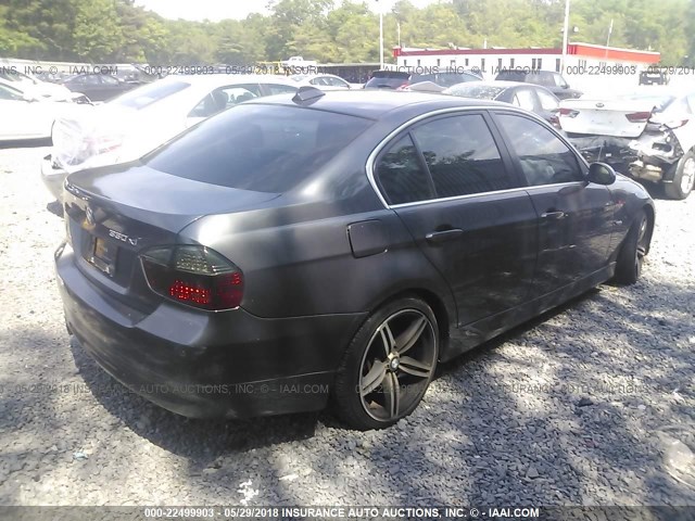 WBAVD33536KV66649 - 2006 BMW 330 XI GRAY photo 4
