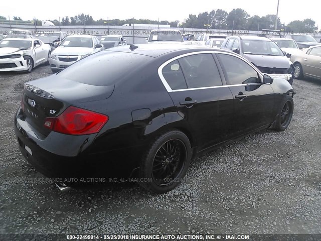 JNKCV61E59M304294 - 2009 INFINITI G37 JOURNEY/SPORT BLACK photo 4