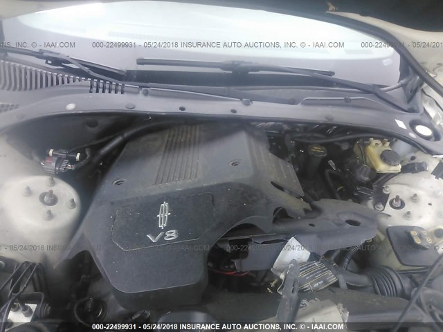 1LNHM87A45Y660888 - 2005 LINCOLN LS 白色 照片 10