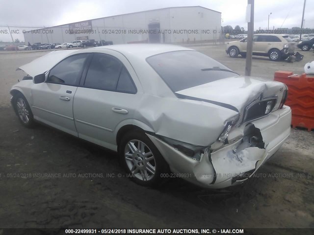 1LNHM87A45Y660888 - 2005 LINCOLN LS 白色 照片 3
