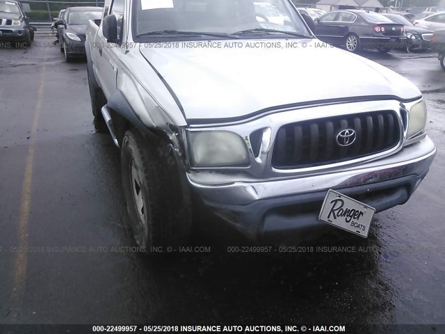 5TESN92N33Z210930 - 2003 TOYOTA TACOMA XTRACAB PRERUNNER ვერცხლისფერი ფოტო 6