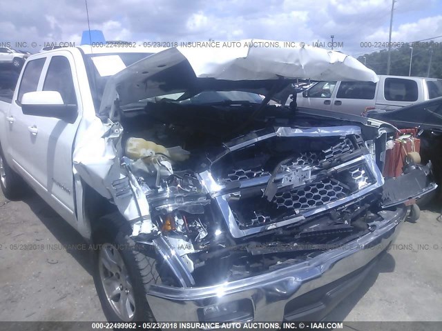 3GCPCREC5FG260542 - 2015 CHEVROLET SILVERADO C1500 LT WHITE photo 6