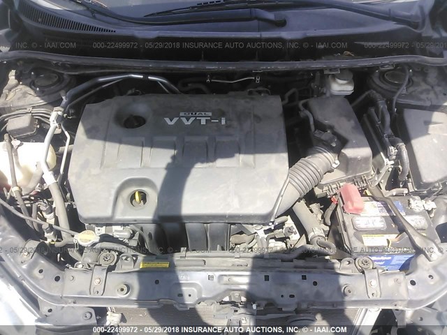 2T1KU40E49C106051 - 2009 TOYOTA COROLLA MATRIX  BLACK photo 10