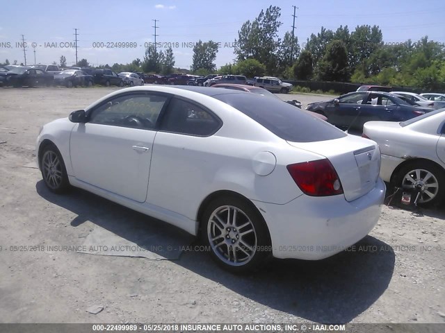 JTKDE177070193247 - 2007 TOYOTA SCION TC 白色 照片 3