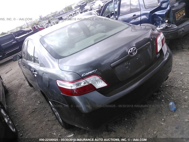 JTNBB46K973024188 - 2007 TOYOTA CAMRY NEW GENERAT HYBRID GRAY photo 3