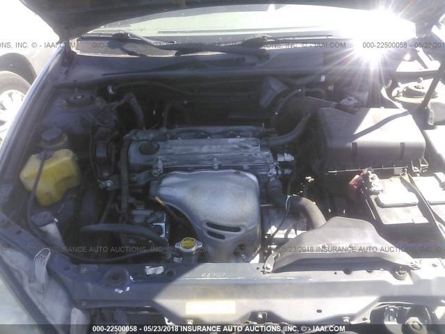 JTDBE32K520125234 - 2002 TOYOTA CAMRY LE/XLE/SE შავი ფოტო 10