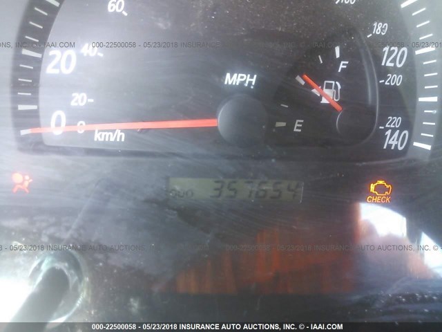 JTDBE32K520125234 - 2002 TOYOTA CAMRY LE/XLE/SE შავი ფოტო 7