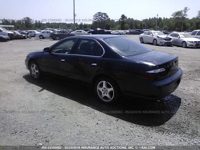 19UUA56623A067917 - 2003 ACURA 3.2TL BLACK photo 3