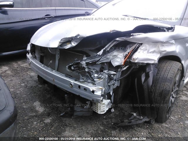 JTKJF5C77E3082025 - 2014 TOYOTA SCION TC 银色 照片 6