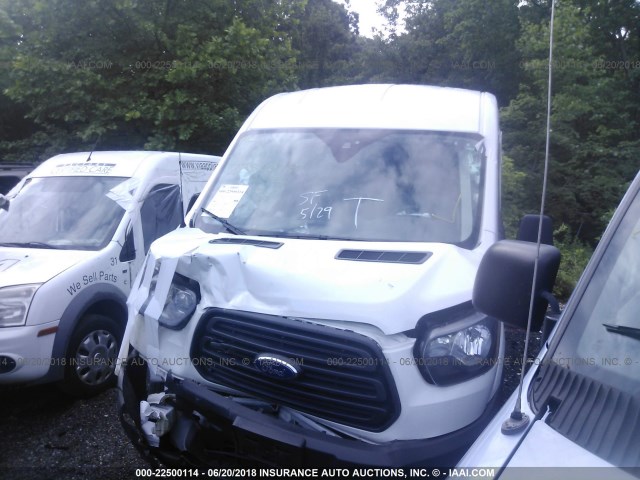 1FTYR1CM7HKA29962 - 2017 FORD TRANSIT T-250 WHITE photo 2