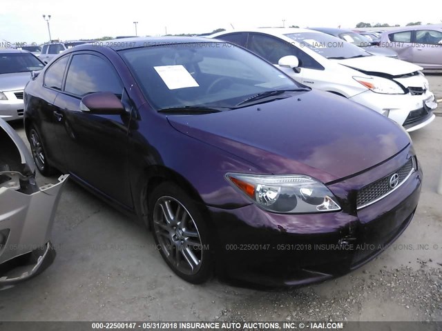 JTKDE177X70168100 - 2007 TOYOTA SCION TC 紫色 照片 1