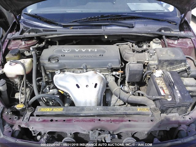 JTKDE177X70168100 - 2007 TOYOTA SCION TC 紫色 照片 10