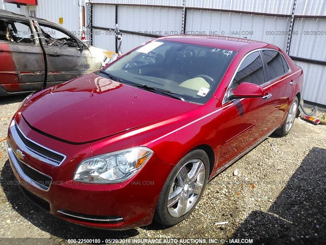 1G1ZC5E05CF326990 - 2012 CHEVROLET MALIBU 1LT 栗色 照片 2