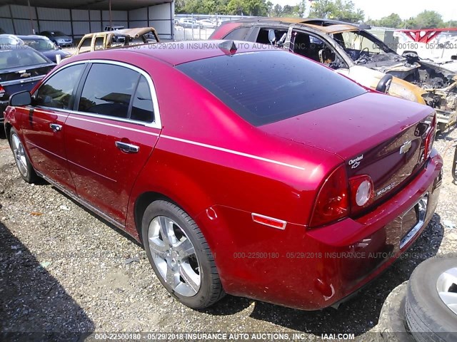 1G1ZC5E05CF326990 - 2012 CHEVROLET MALIBU 1LT 栗色 照片 3