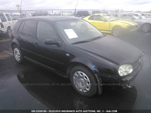 9BWFL61JX44037749 - 2004 VOLKSWAGEN GOLF GL BLACK photo 1