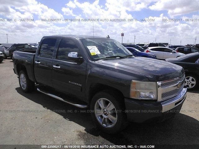 3GCRCREA9AG273522 - 2010 CHEVROLET SILVERADO C1500  LS GRAY photo 1