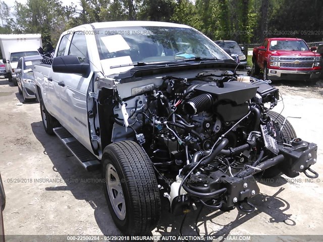 1GCVKNEH8JZ116197 - 2018 CHEVROLET SILVERADO K1500/K1500 LS WHITE photo 1