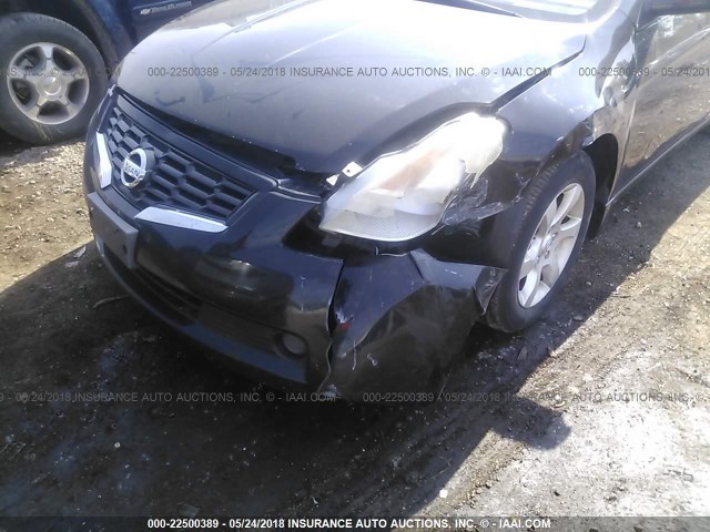 1N4AL24E09C120217 - 2009 NISSAN ALTIMA 2.5S BLACK photo 6