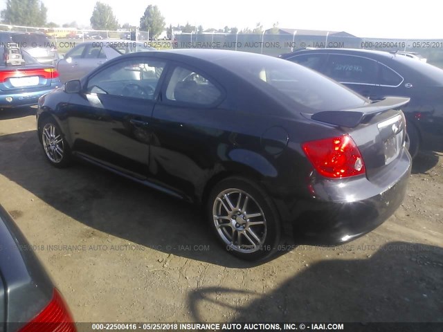 JTKDE167260132496 - 2006 TOYOTA SCION TC 黑色 照片 3