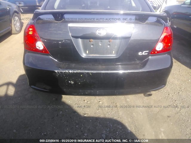 JTKDE167260132496 - 2006 TOYOTA SCION TC 黑色 照片 6