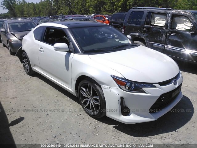 JTKJF5C77FJ002445 - 2015 TOYOTA SCION TC 白色 照片 1