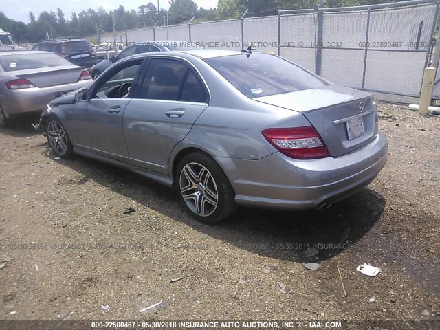 WDDGF8BBXAF477484 - 2010 MERCEDES-BENZ C 300 4MATIC GRAY photo 3