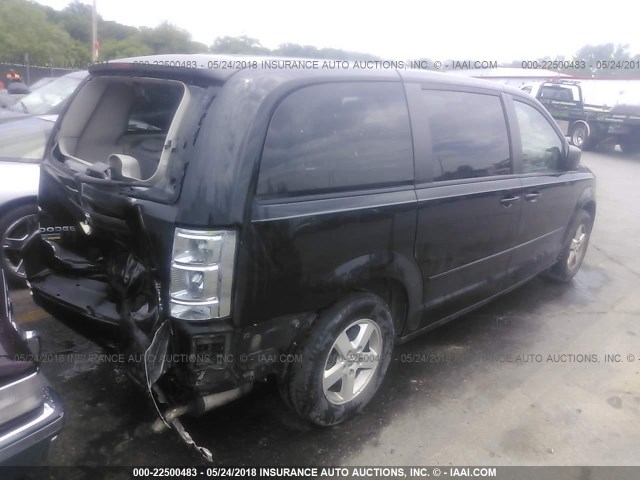 1D8HN44E49B516981 - 2009 DODGE GRAND CARAVAN SE GRAY photo 4