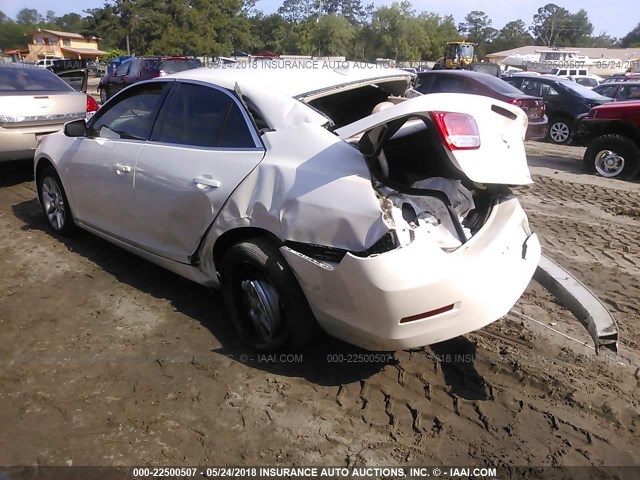 1G11F5RR7DF115143 - 2013 CHEVROLET MALIBU 2LT WHITE photo 3