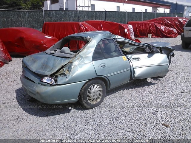 1FALP13PXVW170240 - 1997 FORD ESCORT LX/SPORT BLUE photo 4