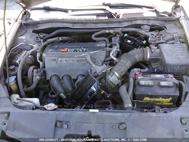 1HGCP26829A037500 - 2009 HONDA ACCORD EXL GRAY photo 10