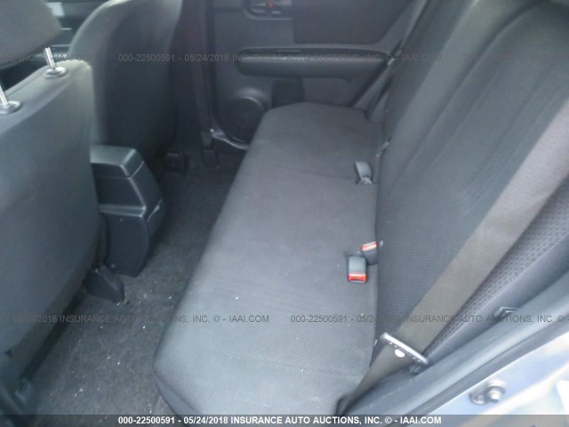 JTLKE50E891069730 - 2009 TOYOTA SCION XB BLUE photo 8