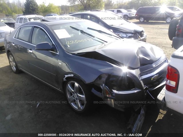 1G1ZK57B78F260743 - 2008 CHEVROLET MALIBU LTZ 灰色 照片 1